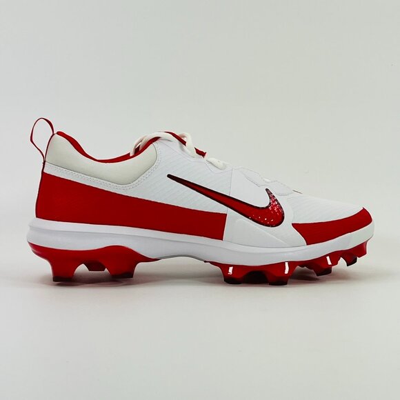 Nike Force Trout 9 Pro MCS 'White University Red' FZ0915-104 Baseball size 10.5 - Picture 1 of 8